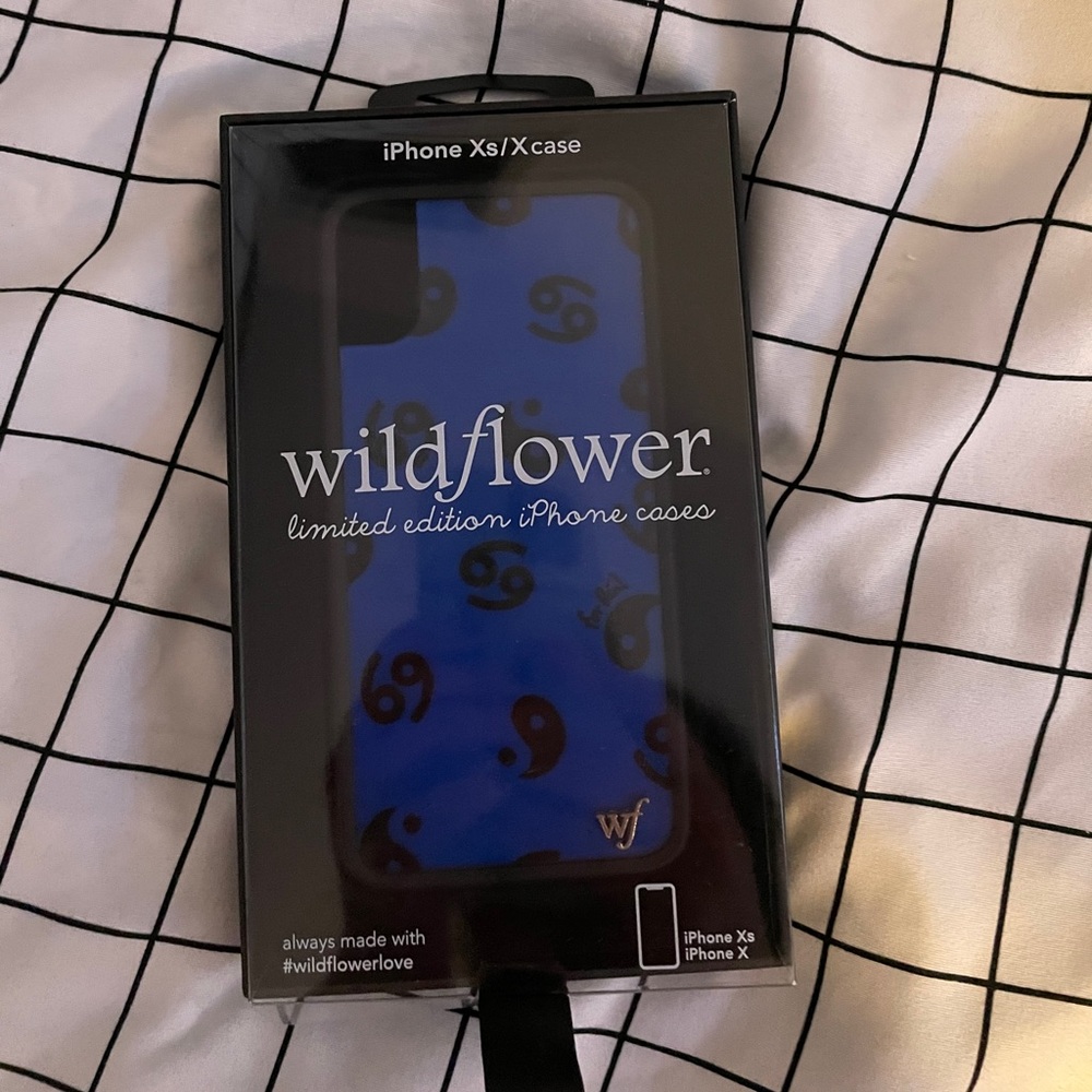 Wildflower iPhone X/XS case